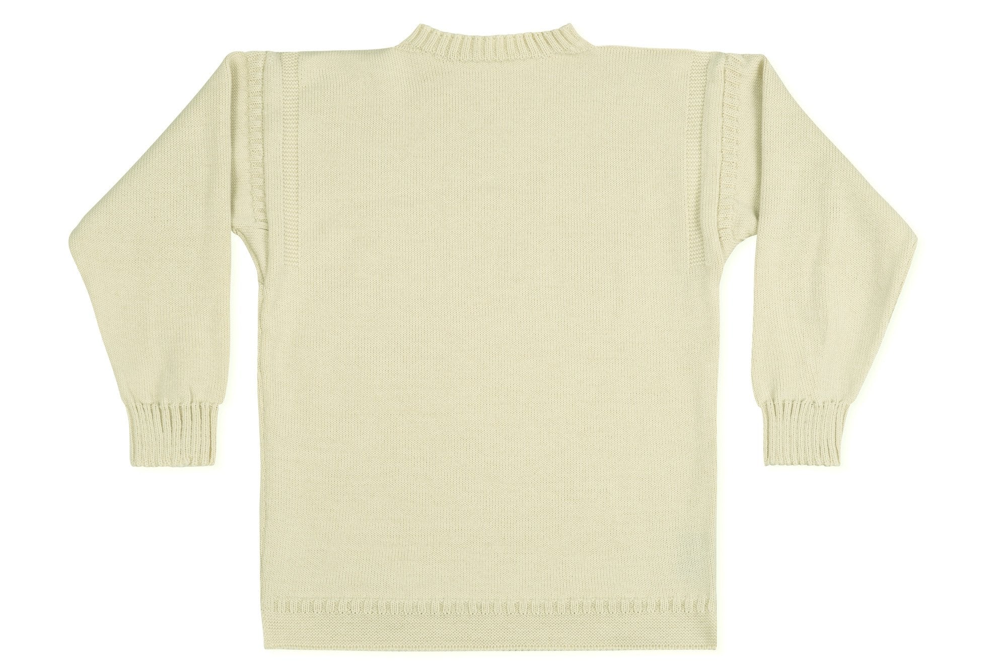 Traditional Guernsey Jumper In Cream